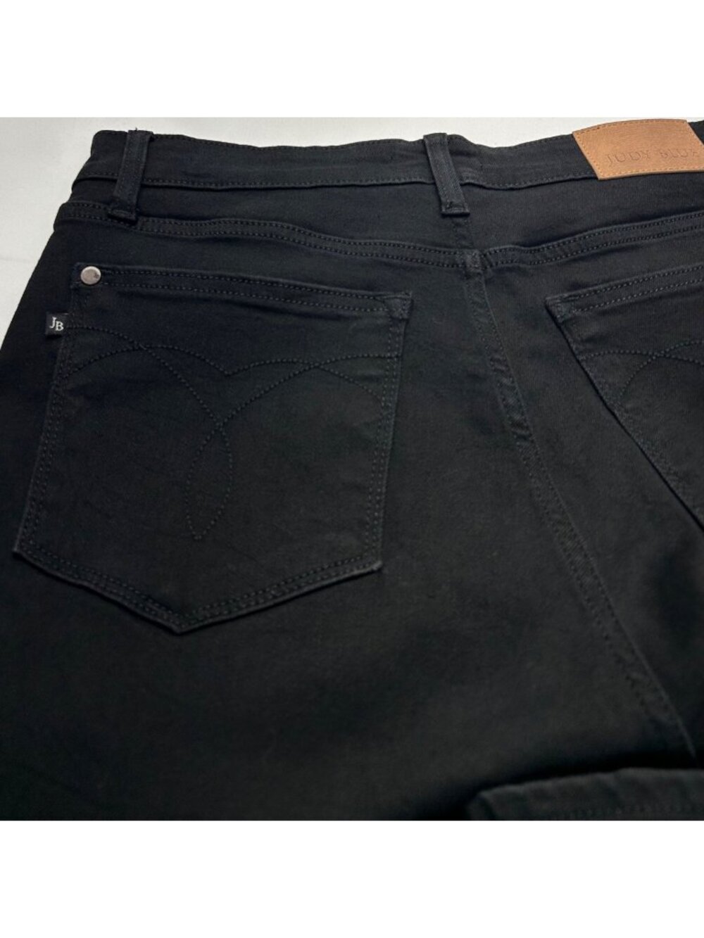 Judy Blue Retro Wide Leg Black Denim Jeans Womens Size 11/30